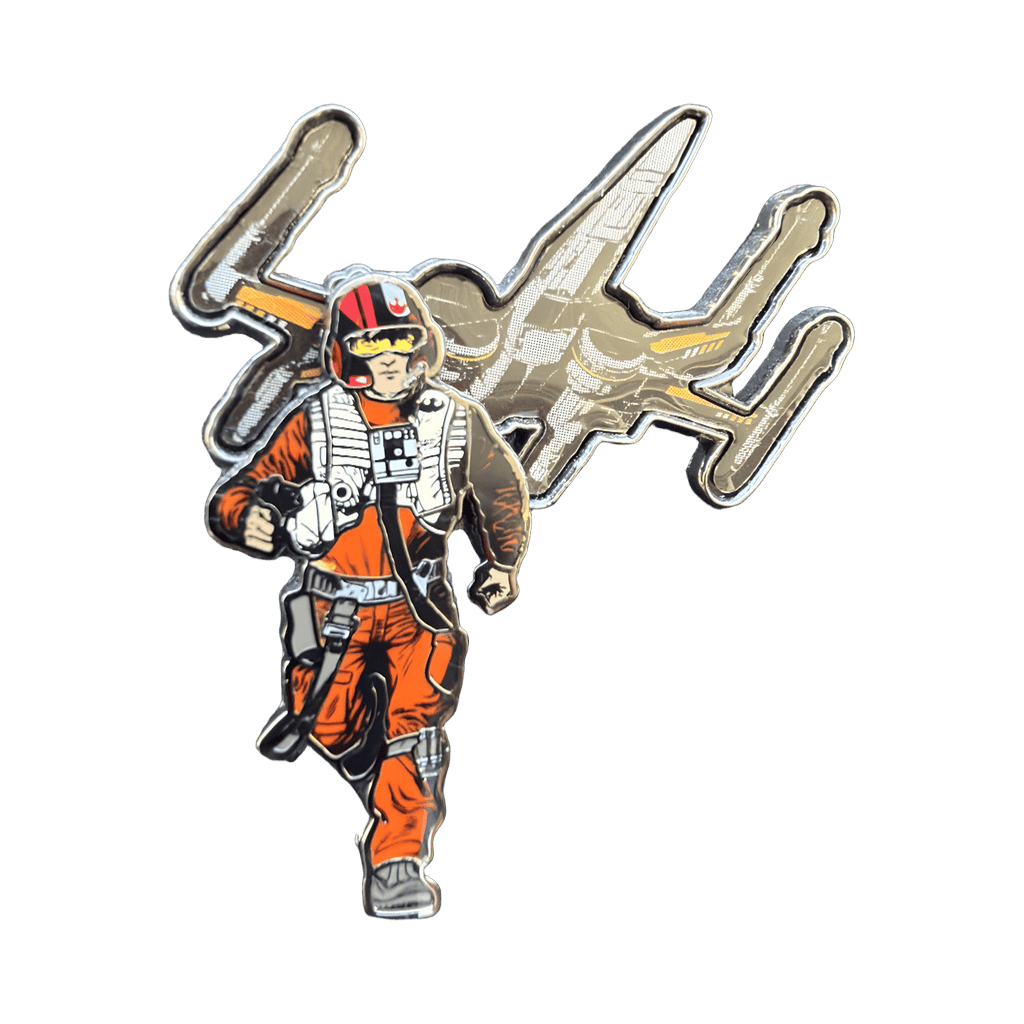 Luke with X Wing Disney pin
