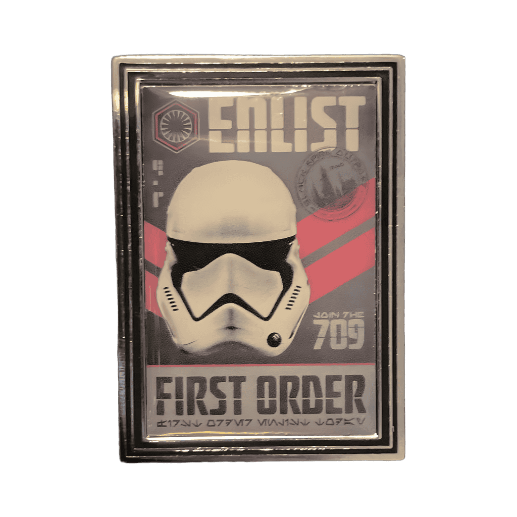 Stormtrooper Helmet - Enlist - Join the 709 Disney pin