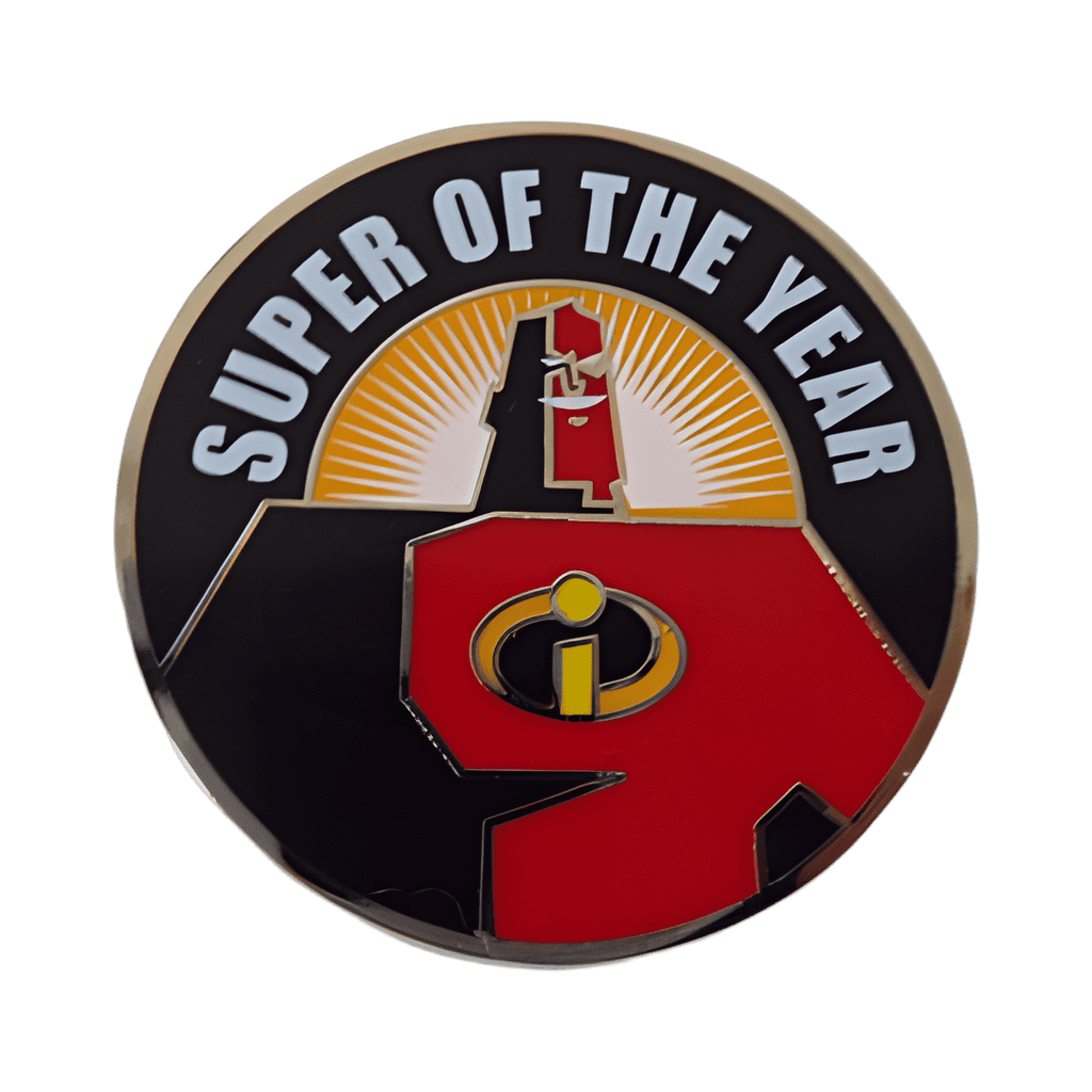 Super of the Year Disney pin