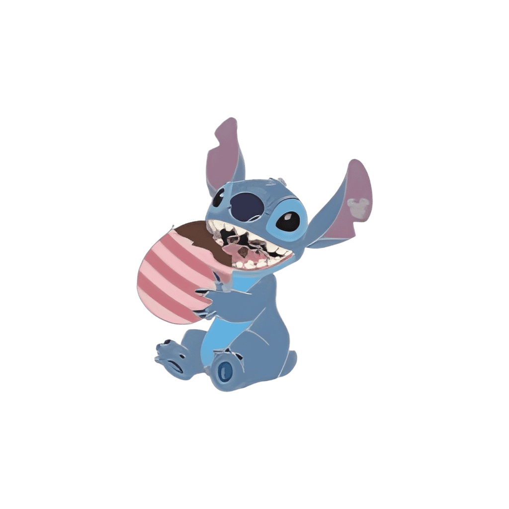 Easter Stitch with Egg Disney pin