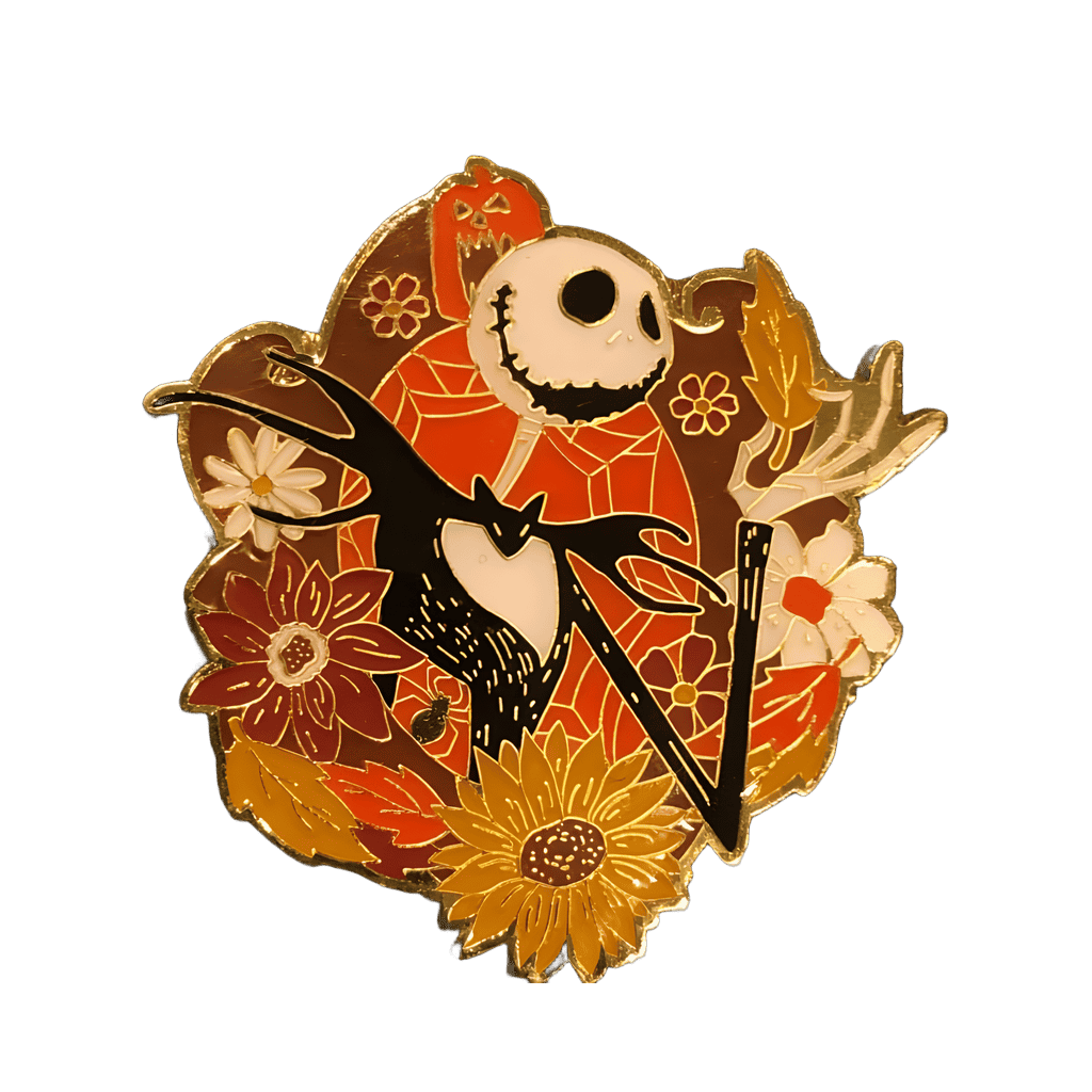 Jack Autumn Floral Disney pin