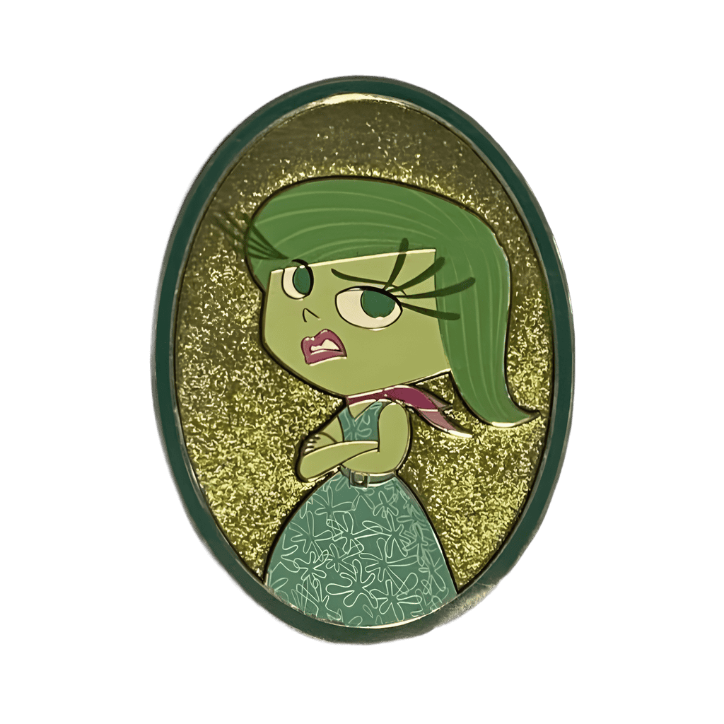 Disgust Disney pin
