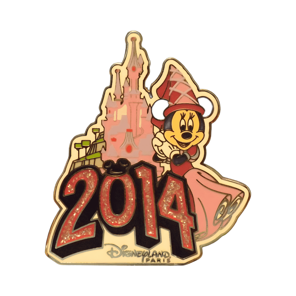 Characters and Icons 2014 Glitter Logo Booster Set - Minnie Mouse Disney pin