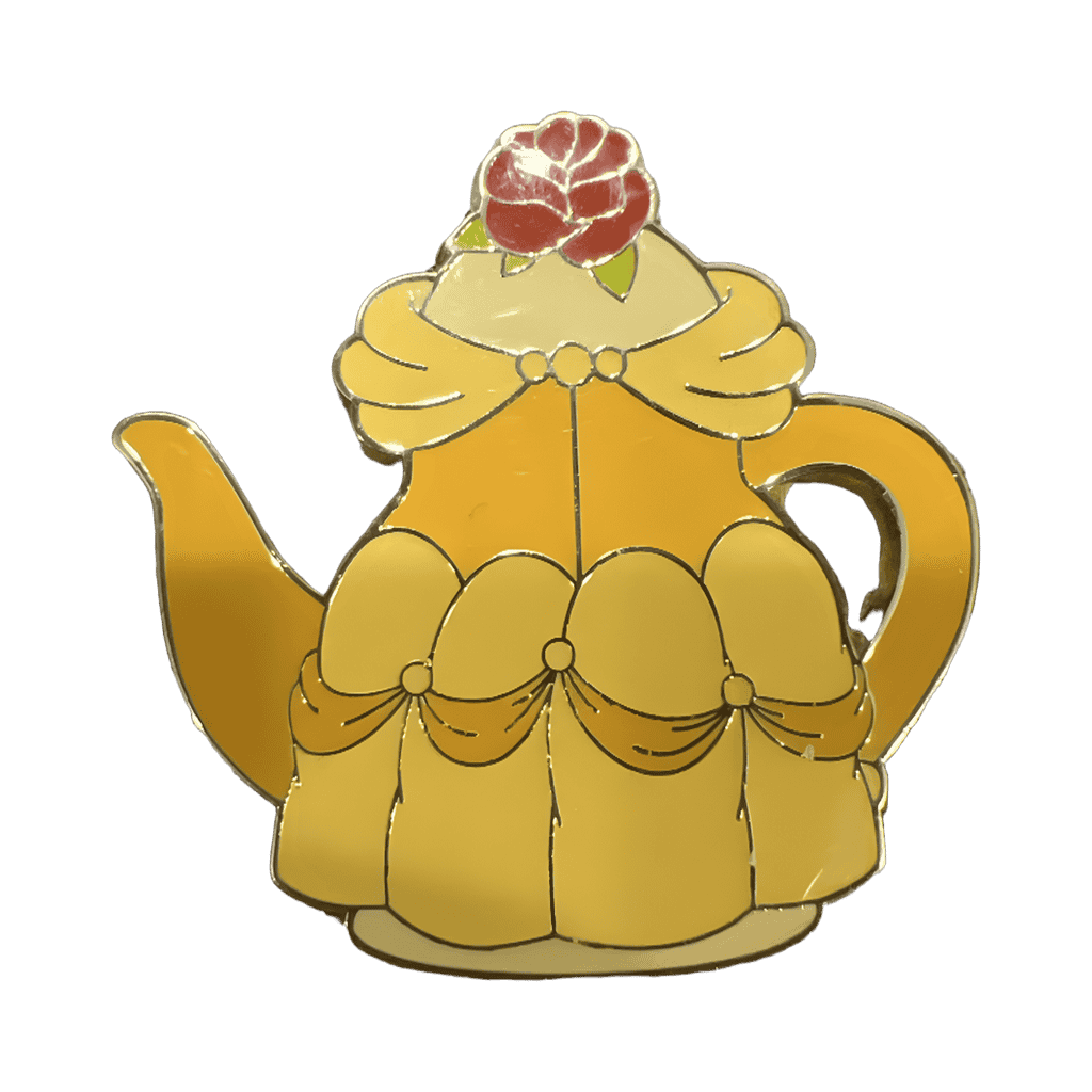 Belle teapot Disney pin