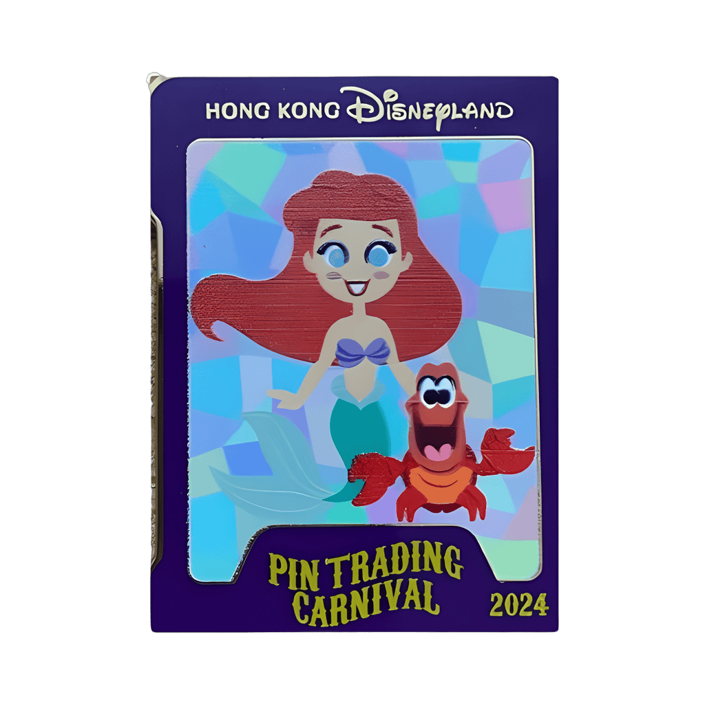 Little Mermaid/ Ariel and Sebastian Disney pin