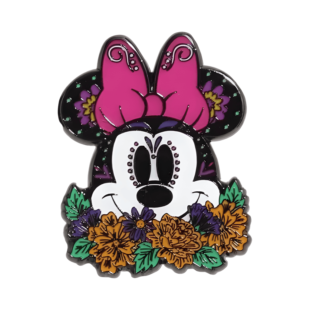 Minnie Mouse Floral, Dia de los Muertos Disney pin