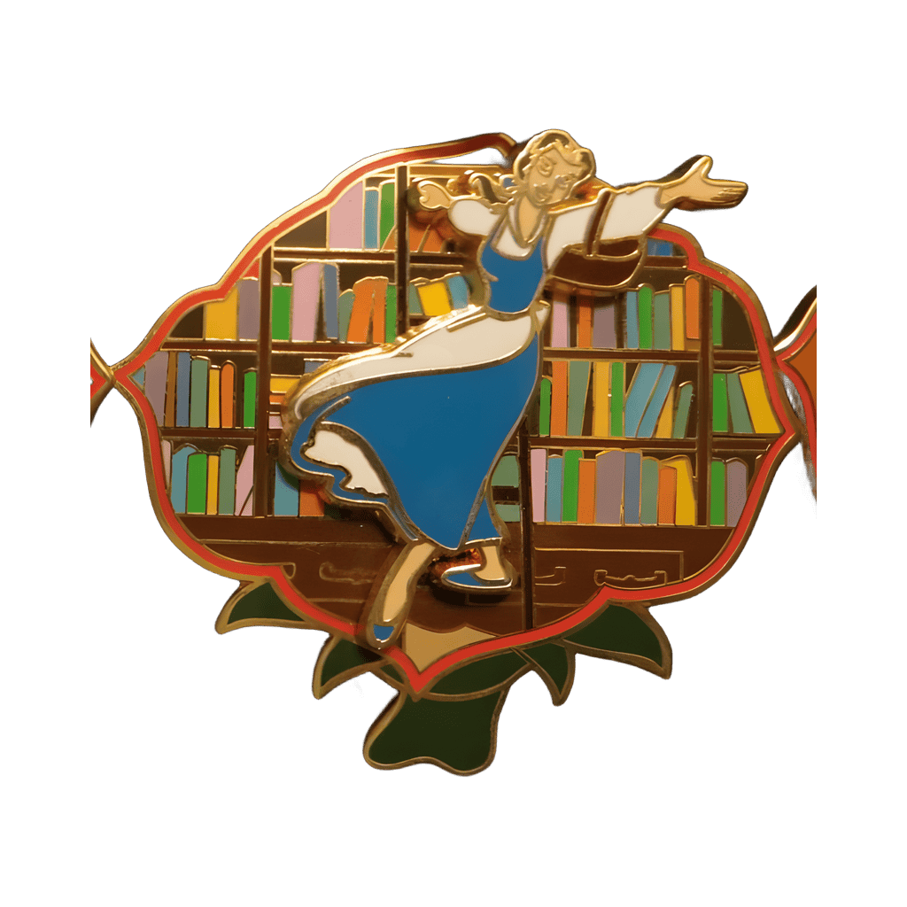 Bookcase Disney pin