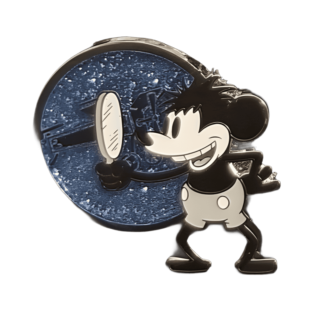 Plane Crazy Mickey Mouse Disney pin
