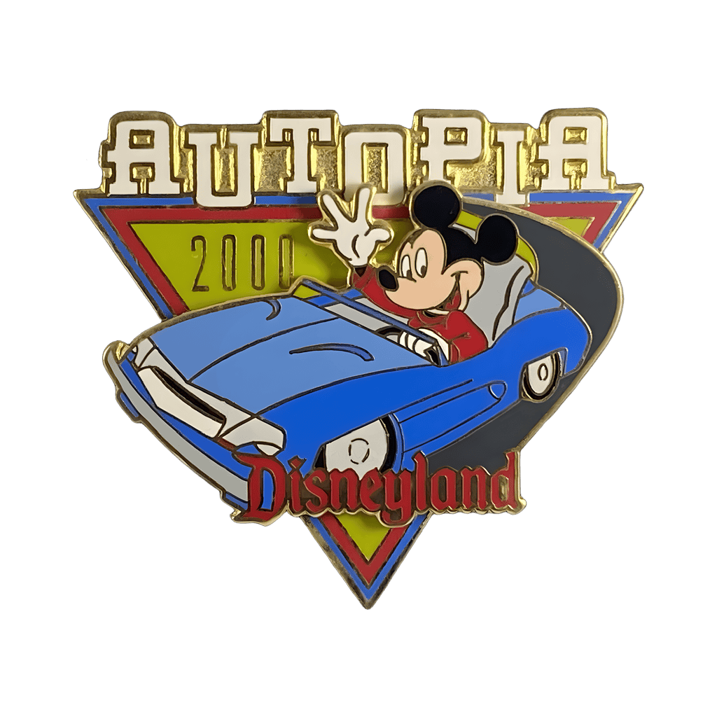 Autopia 2000 Mickey in Blue Car Disney pin