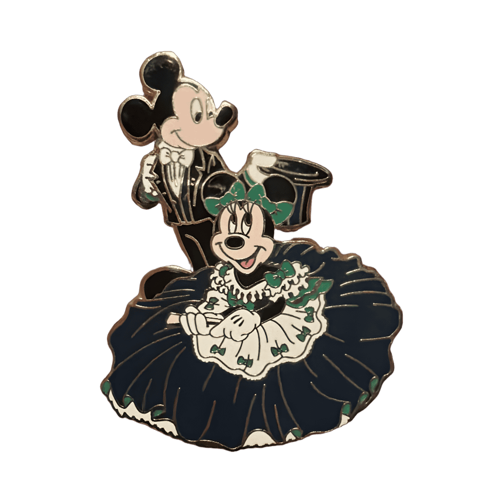 Mickey and Minnie Disney pin