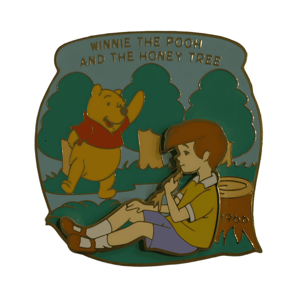 Winnie the Pooh and the Honey Tree - 1966 Disney pin
