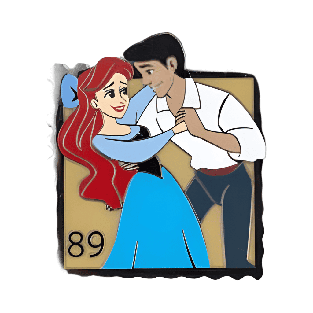 Ariel and Prince Eric Disney pin