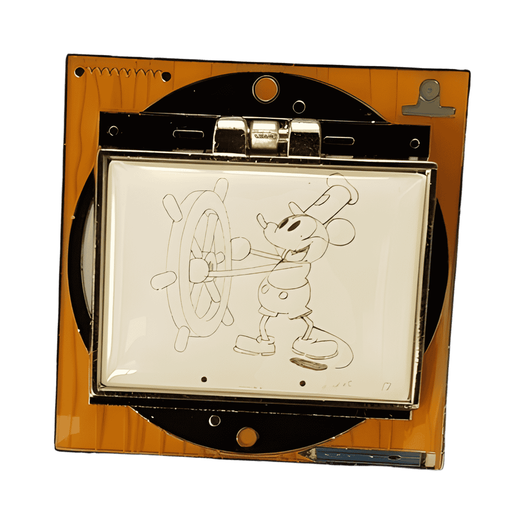 At the Animator's Desk: Steamboat Willie Disney pin