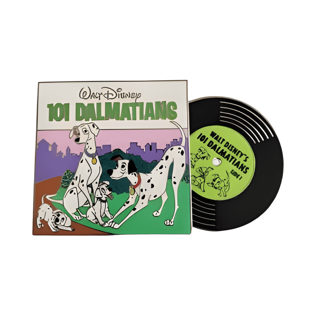 101 Dalmatians Record Disney pin