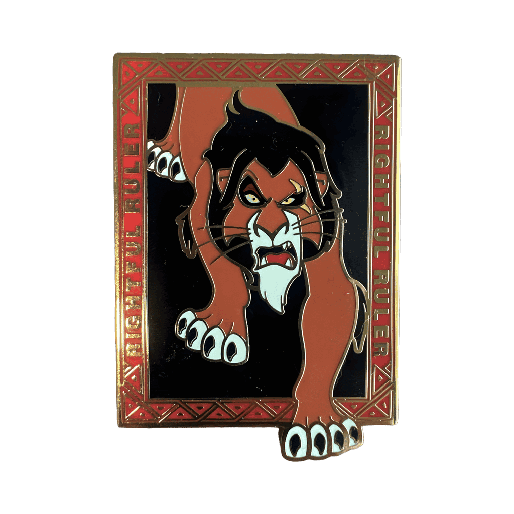 Scar Rightful Ruler Disney pin