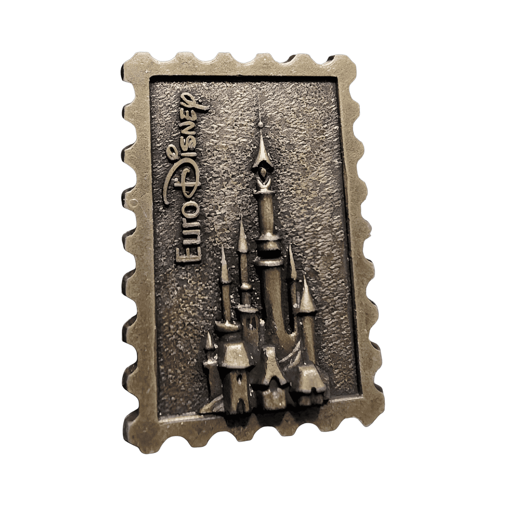 Bronze Castle Stamp Disney pin