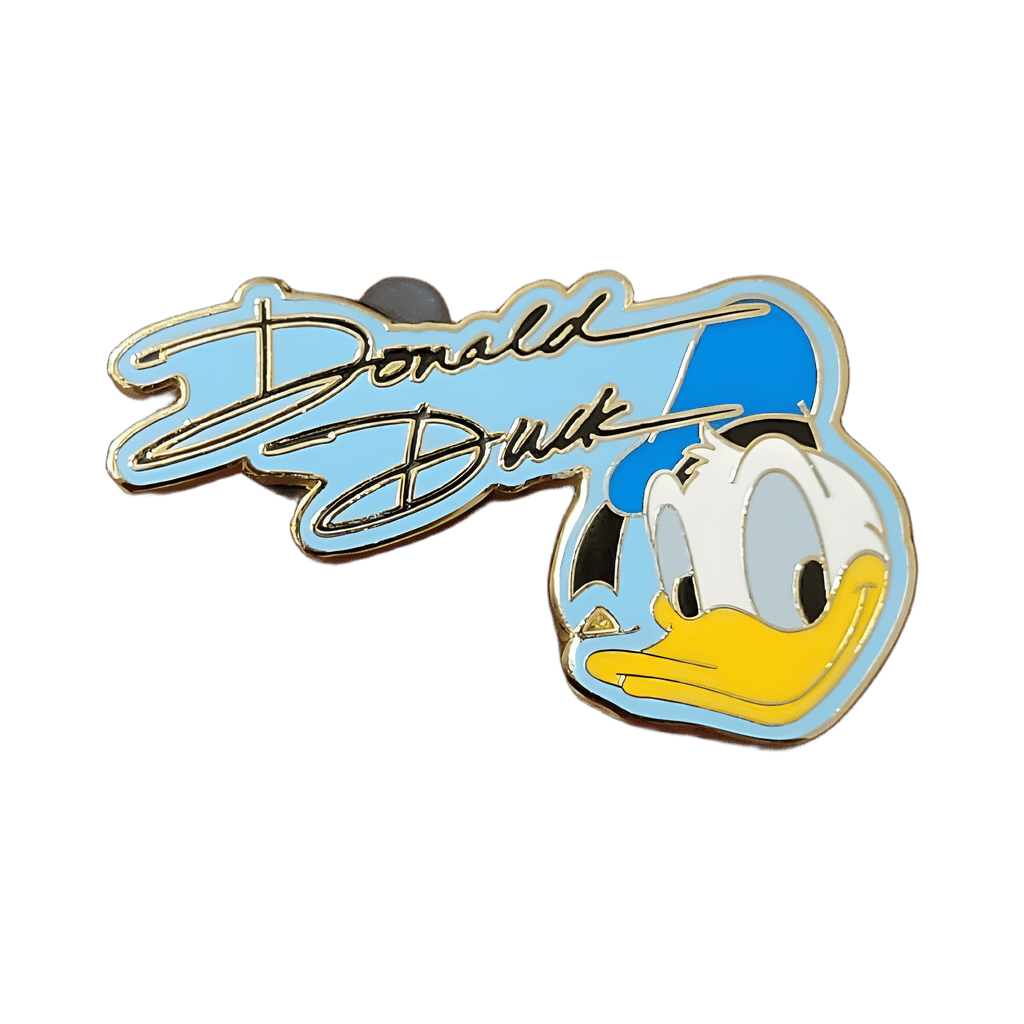 Donald Duck Autograph Disney pin