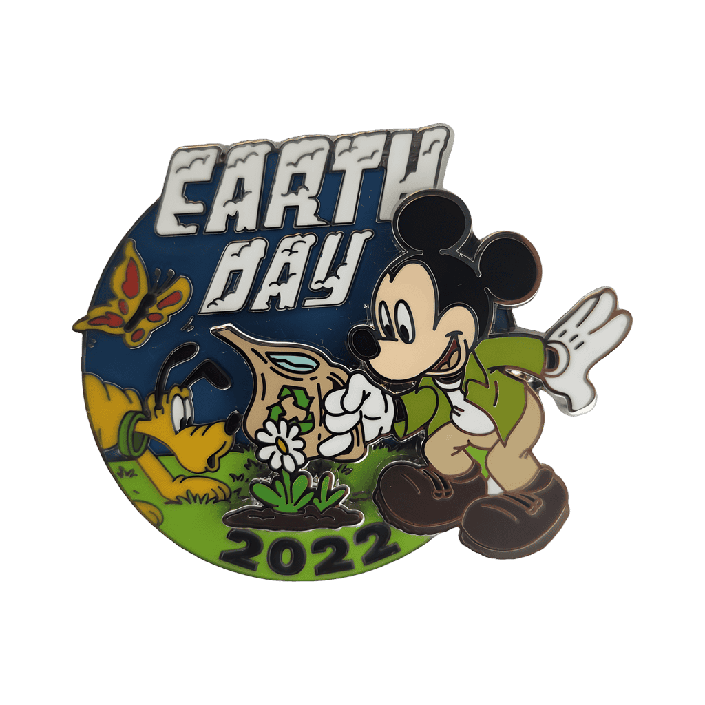 Earth Day 2022 with Mickey & Pluto Disney pin