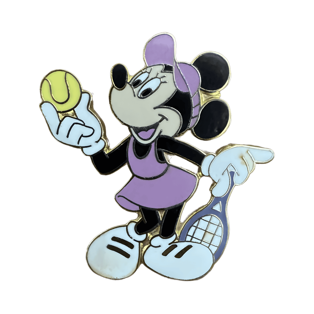 Minnie Mouse - Tennis - With Eyelashes Disney pin