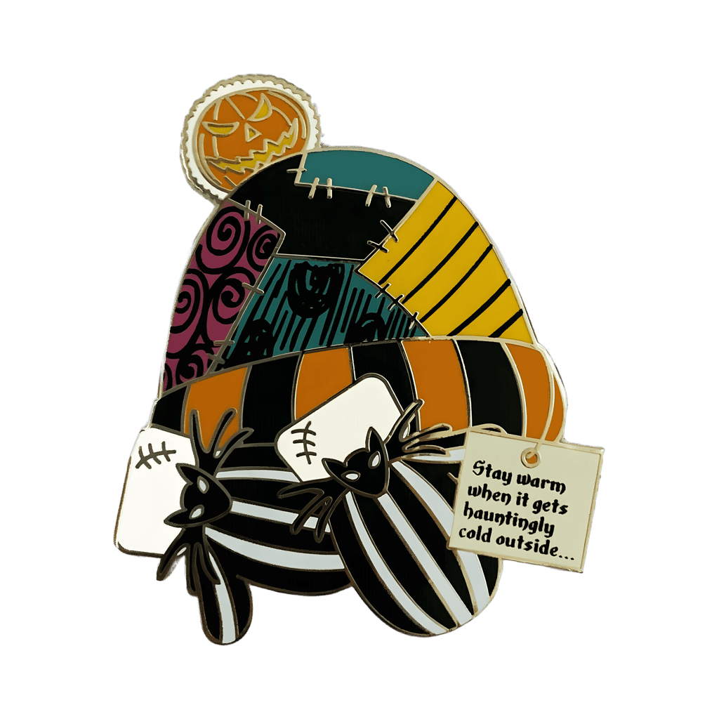 The Nightmare Before Christmas-Jack and Sally Hat and Mittens Disney pin