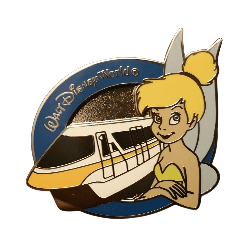 Tinker Bell - Monorail Peach(?) - Chaser Disney pin