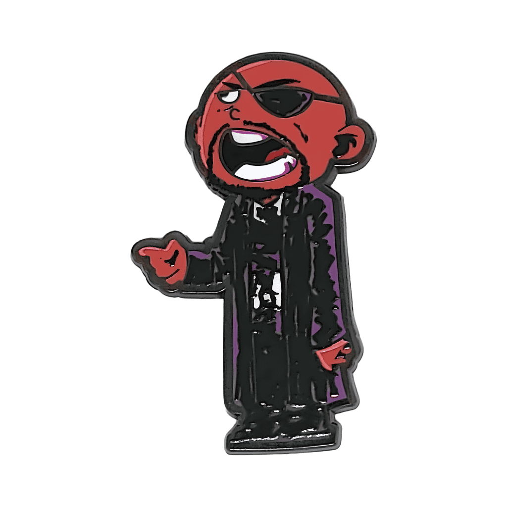 Nick Fury Disney pin