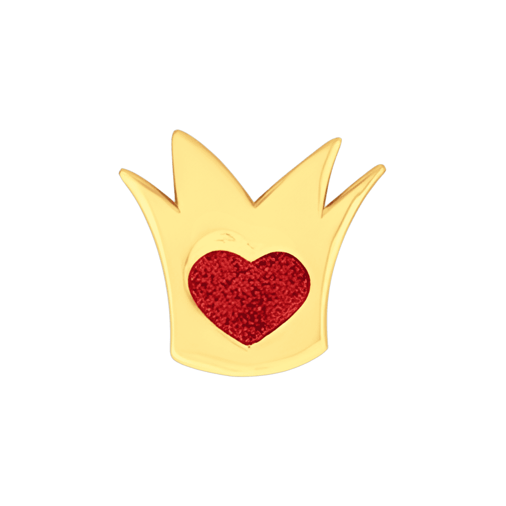 Queen of Heart’s Crown Disney pin