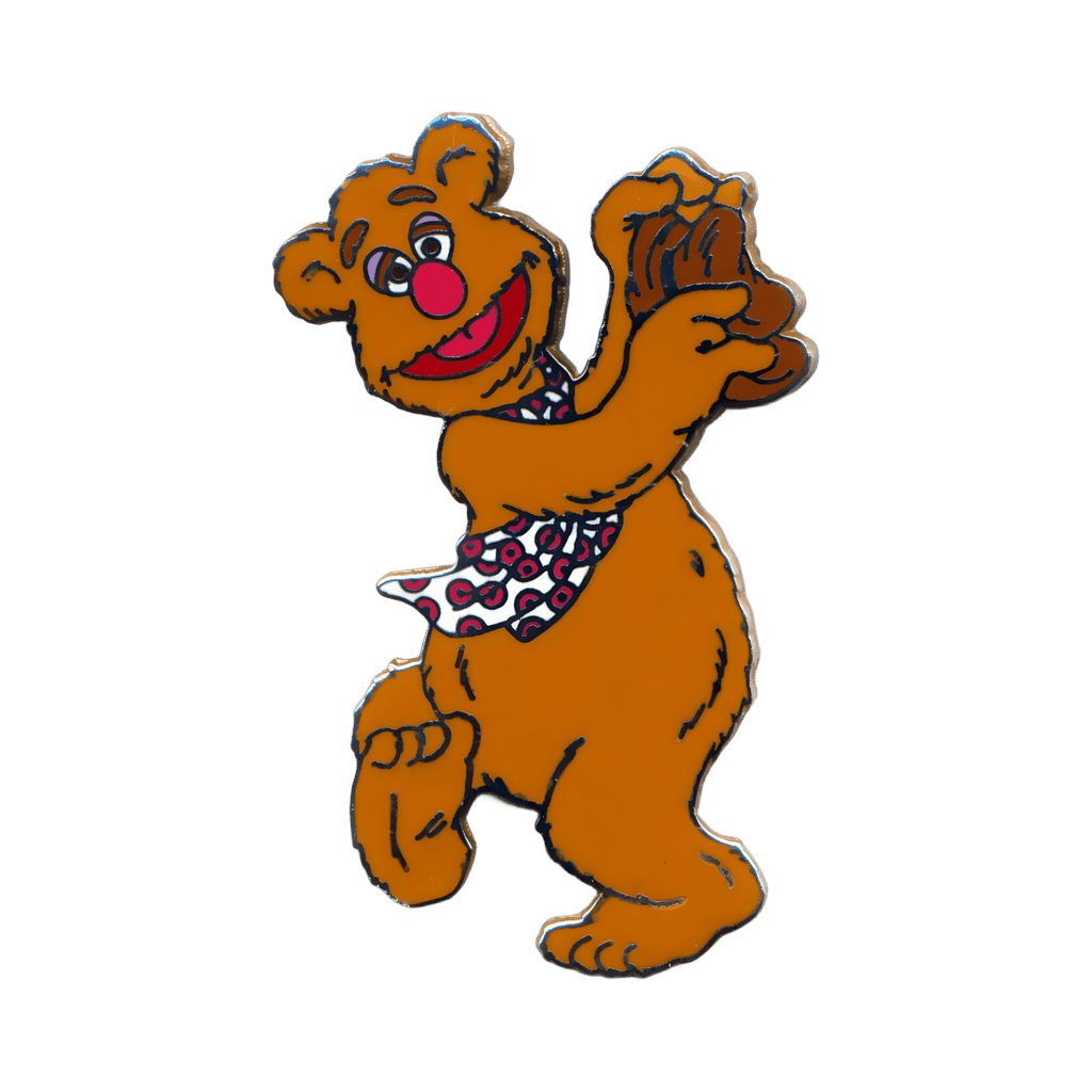 Fozzie Bear holding his Hat Disney pin