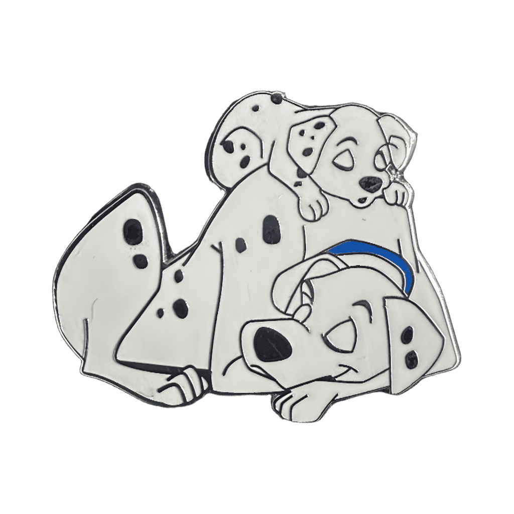 Sleeping Perdita and Puppy Disney pin