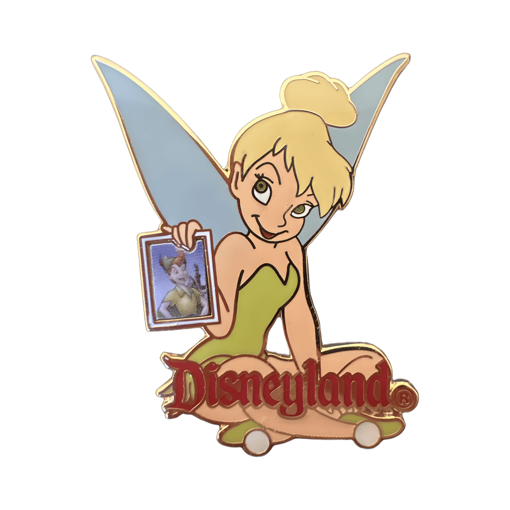 Tinker Bell with Photo of Peter Pan Disney pin