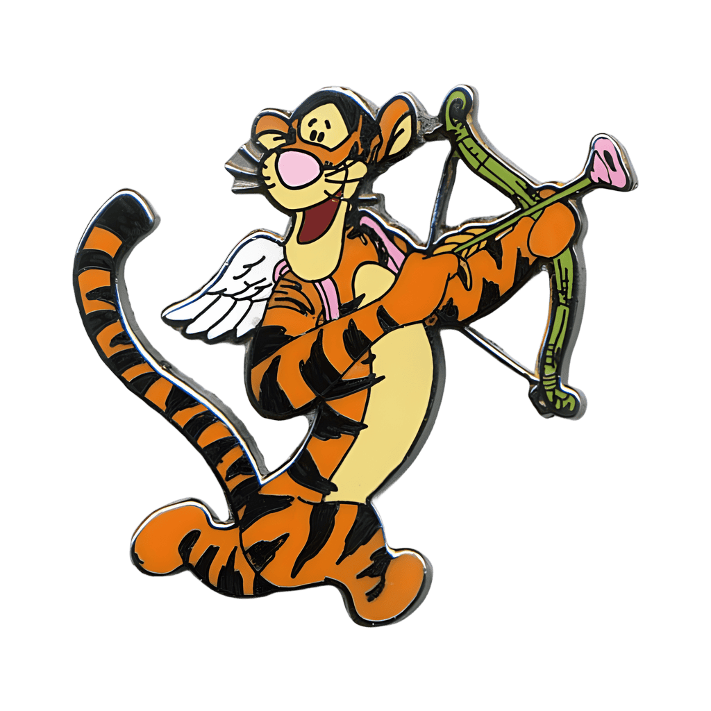 Tigger Playing Cupid Disney pin
