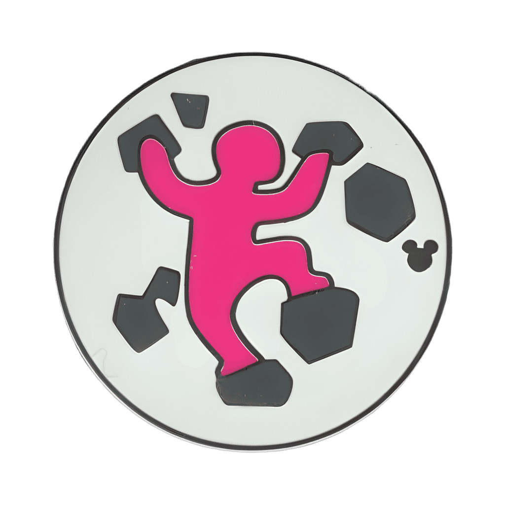Rock Climbing Disney pin