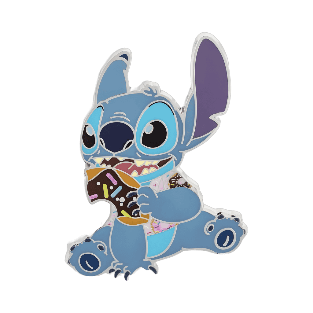 Stitch And Angel With Donut Set - June - Stitch With Donut Disney pin