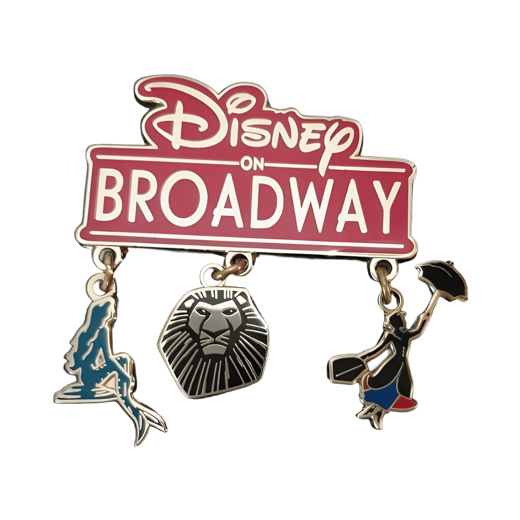 Disney on Broadway - Mermaid, Lion King, Mary Poppins Disney pin