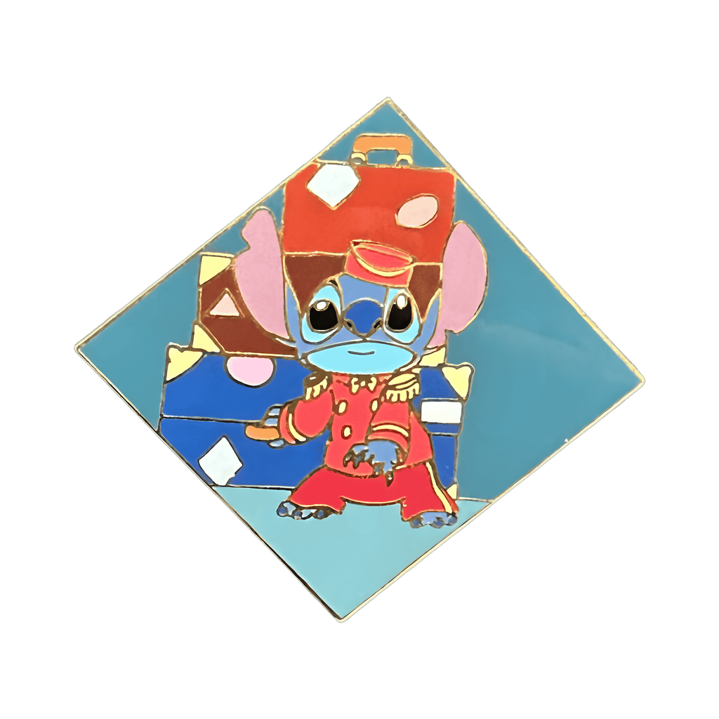 Stitch as Bellhop Disney pin