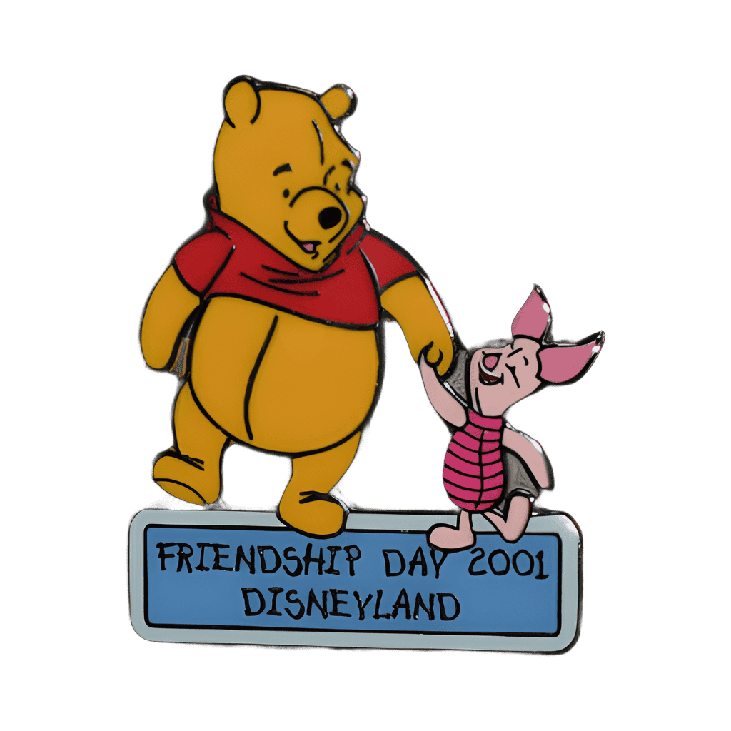 Friendship Day 2001 /Pooh Piglet Disney pin