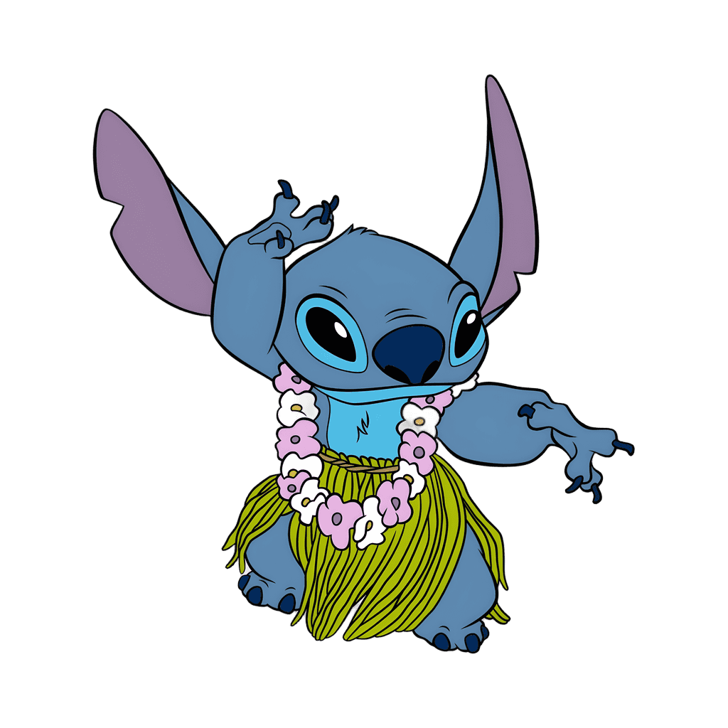 Stitch Doing the Hula - Y437 Super Rare Disney pin
