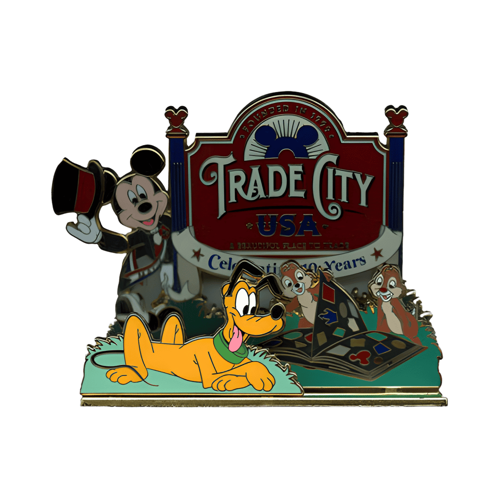 Welcome to Trade City, USA Super Jumbo Disney pin