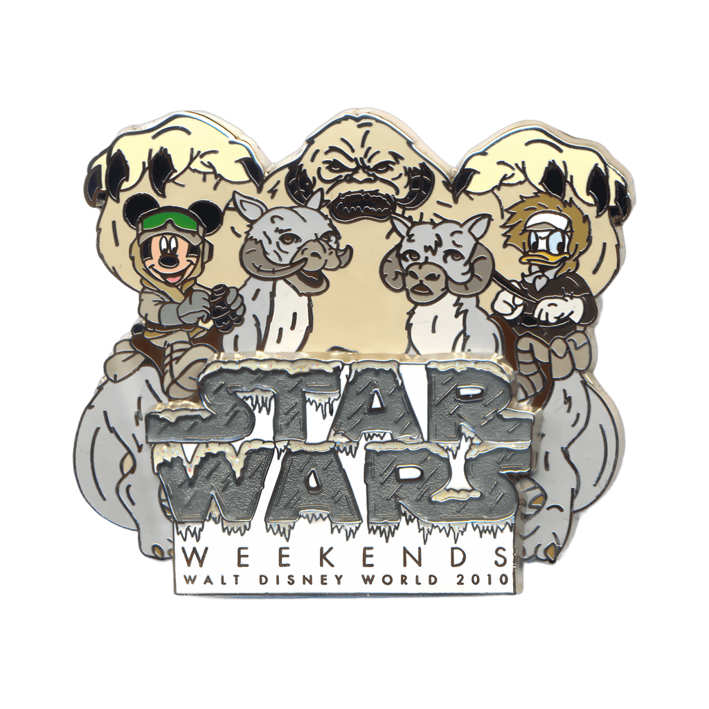 DVC Exclusive - Mickey & Donald Riding Tauntauns Disney pin
