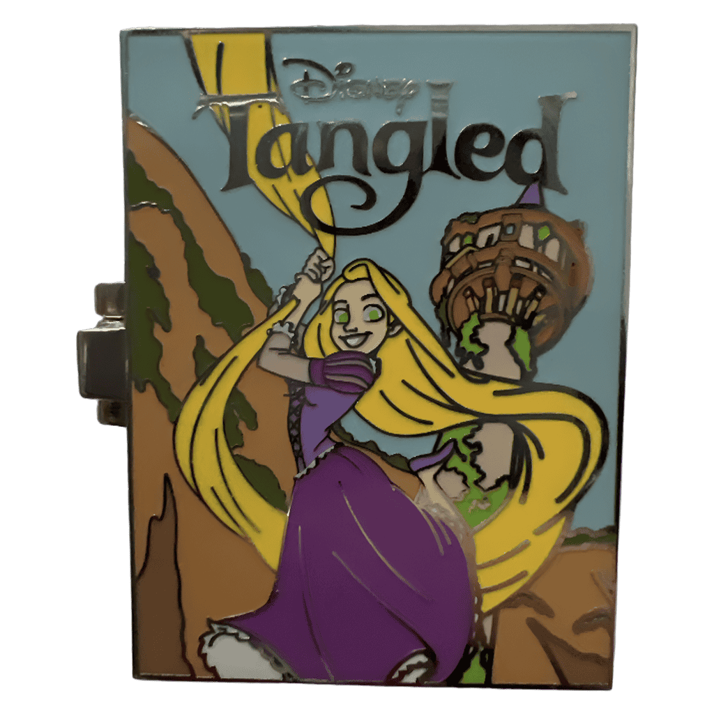 Tangled Once Upon a Time Book Disney pin
