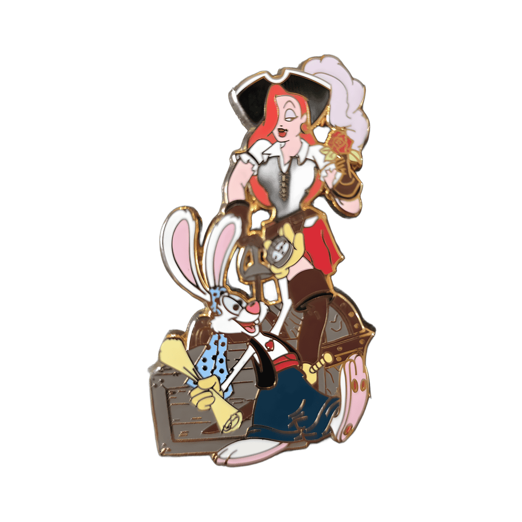 Jessica and Roger Rabbit - Pirates of the Caribbean Disney pin
