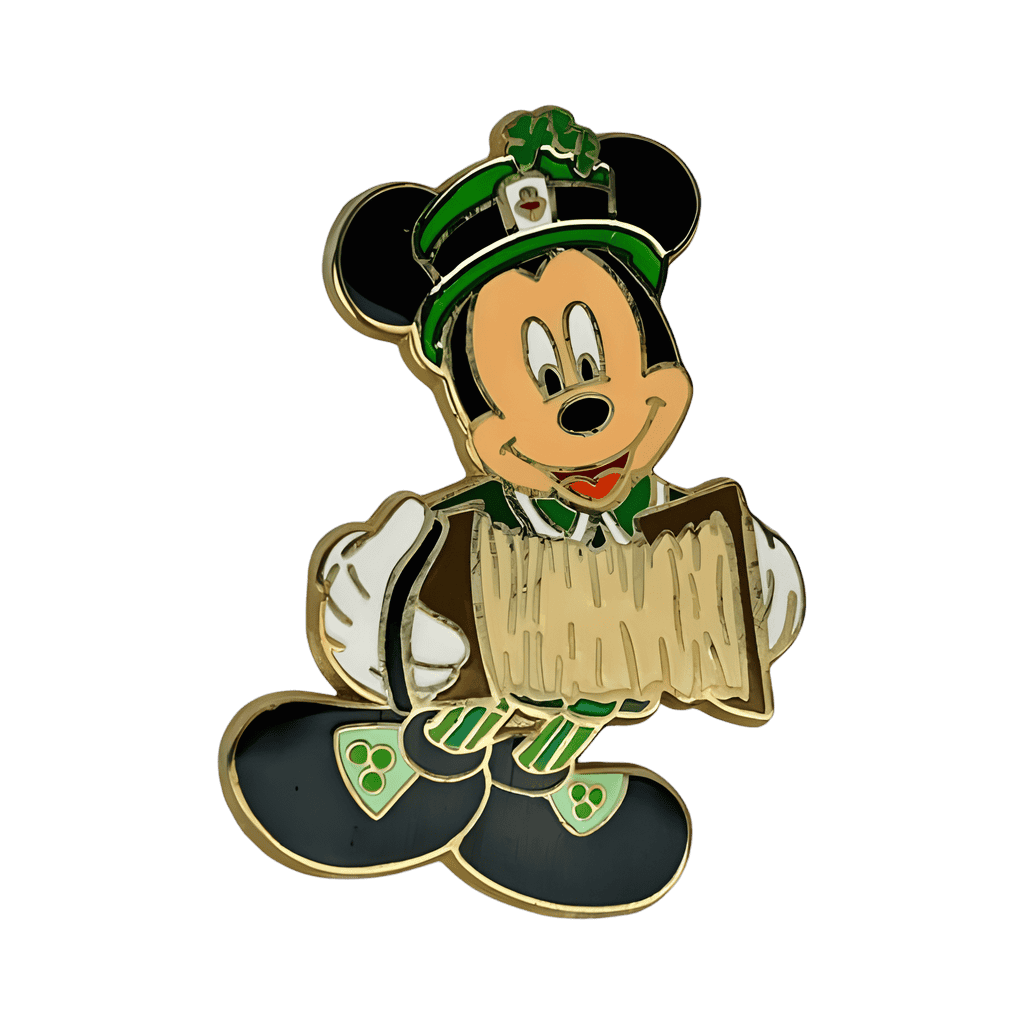 Mickey with Squeezebox Disney pin