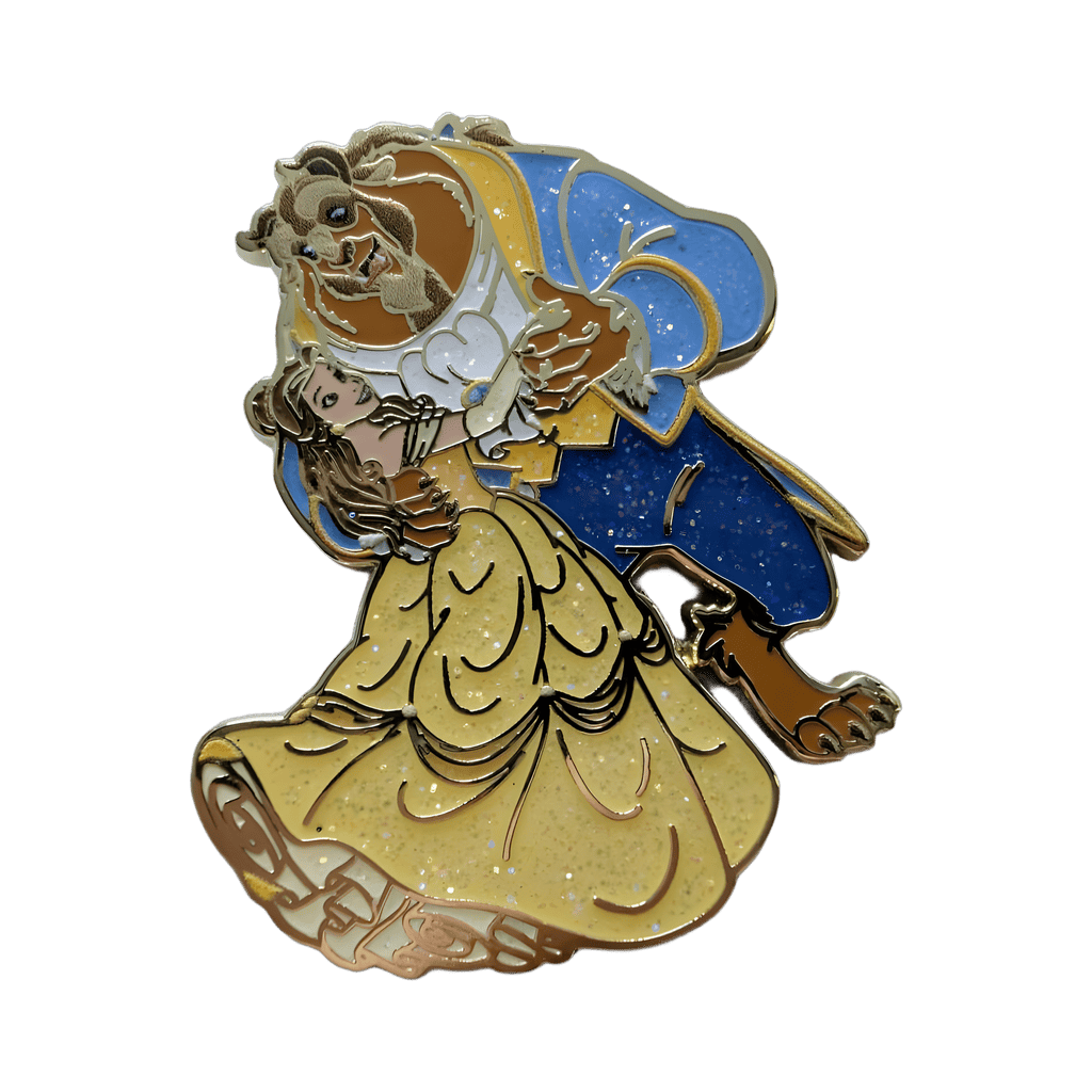 Belle and Beast Disney pin
