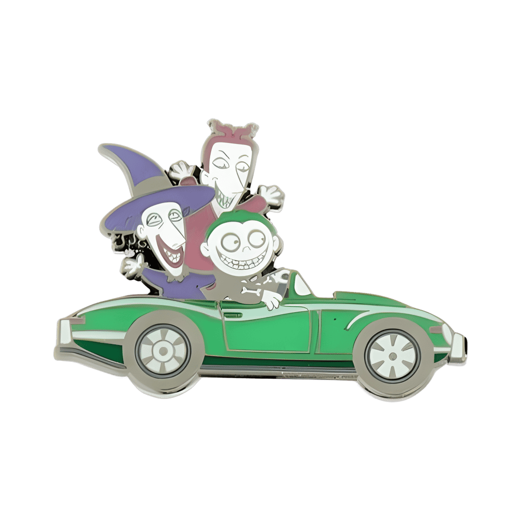 Lock, Shock, and Barrel in Green Car Disney pin