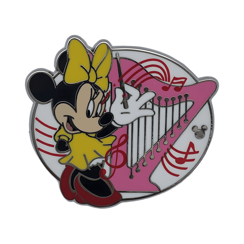 Minnie Mouse with Harp Disney pin