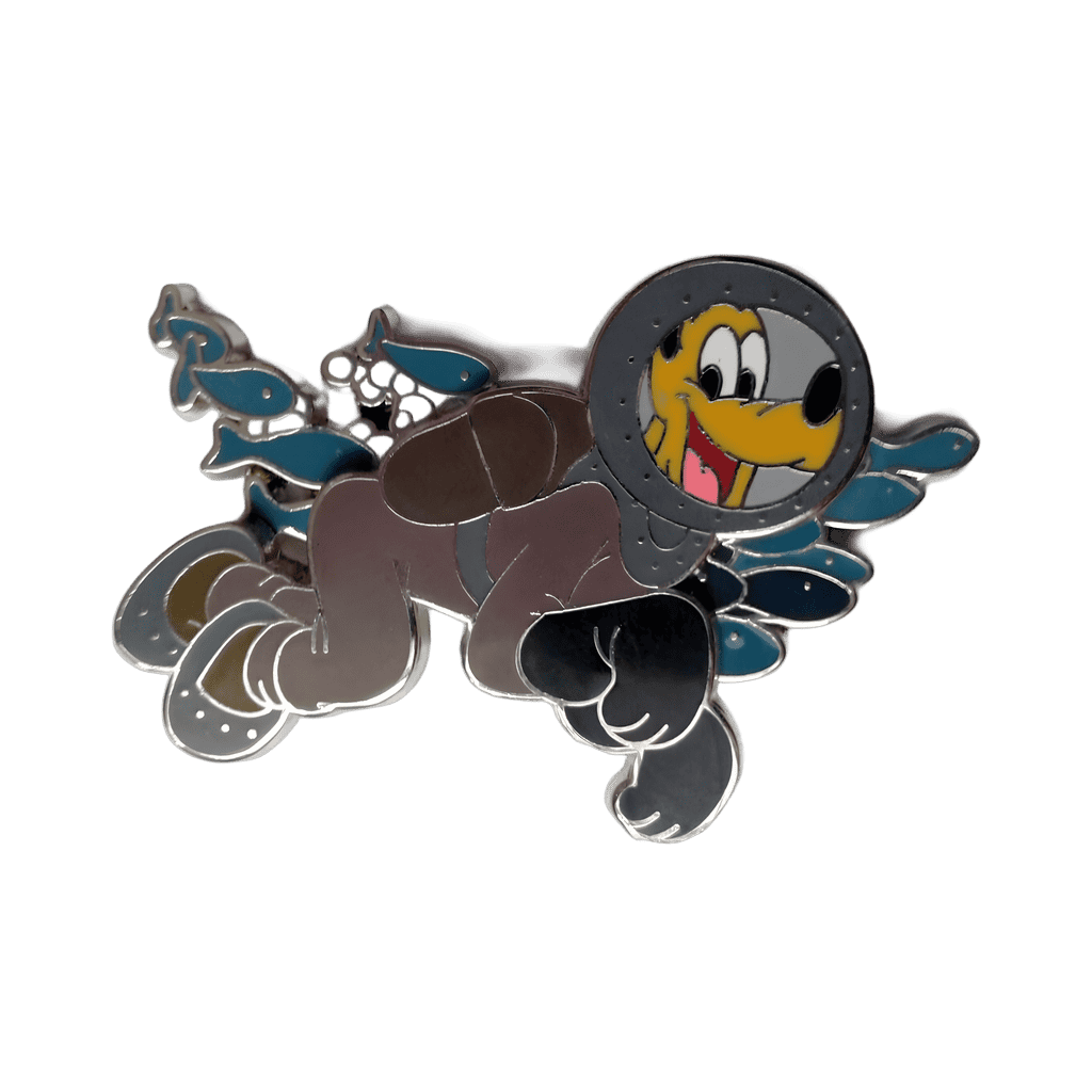 Pluto Diving Disney pin