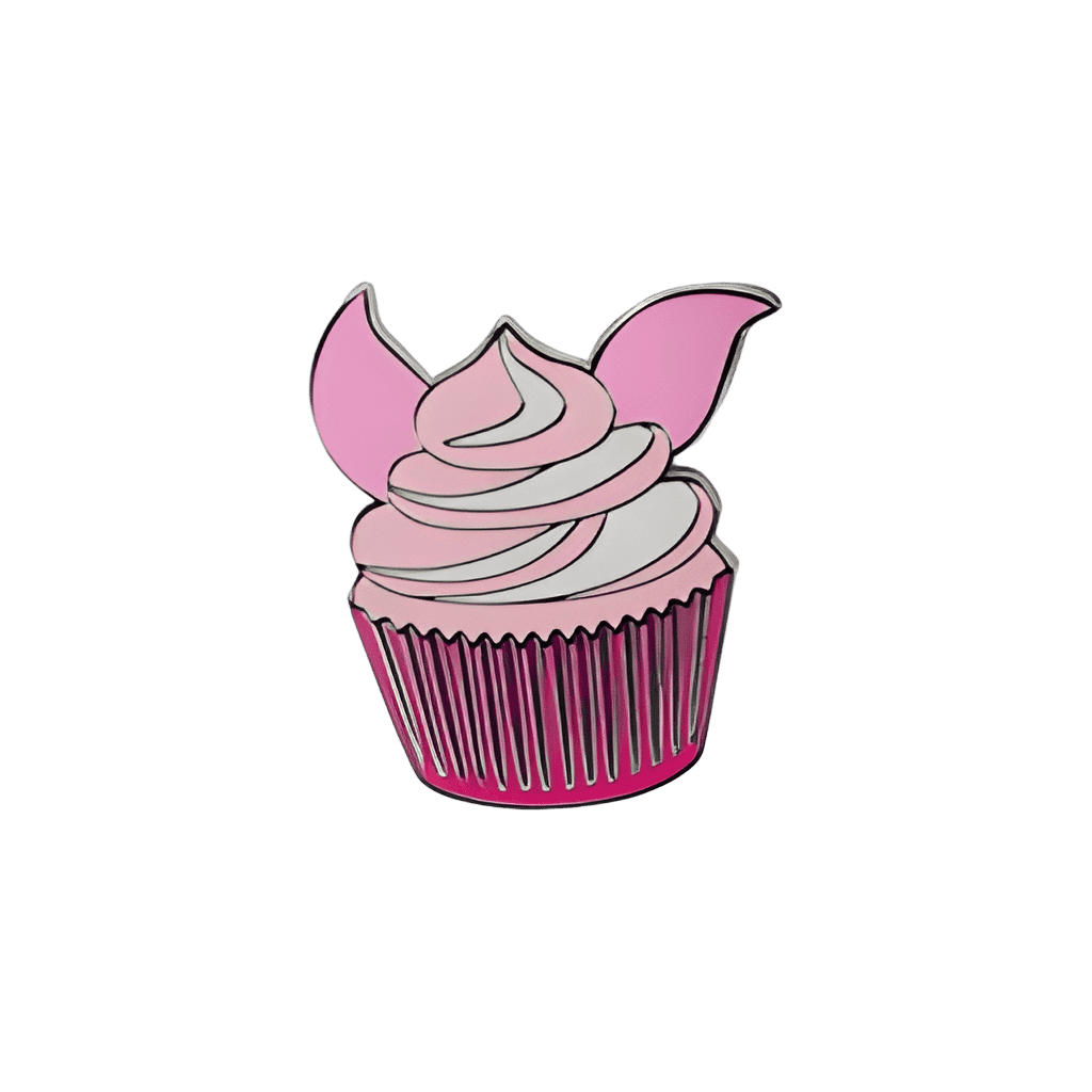 Piglet Cupcake Disney pin