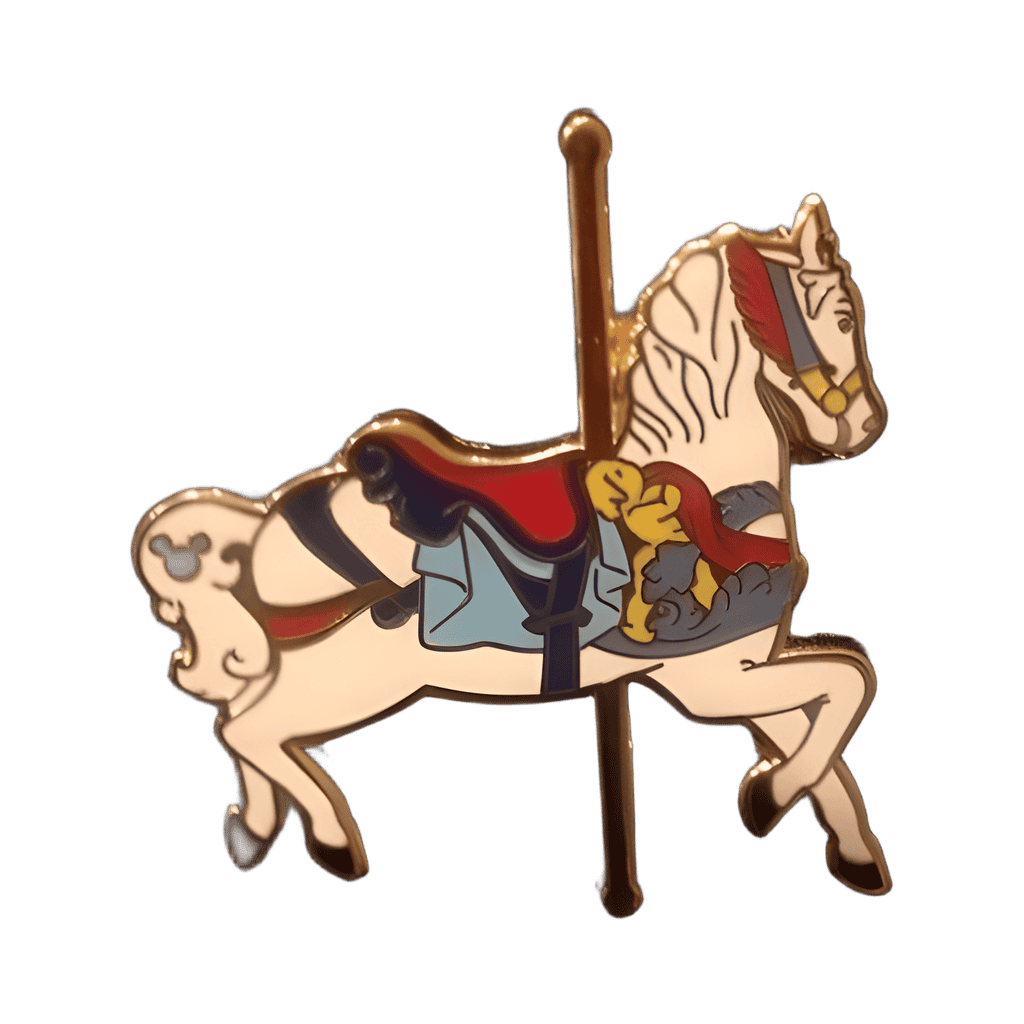 King Arthur Carrousel Horse 2 Disney pin