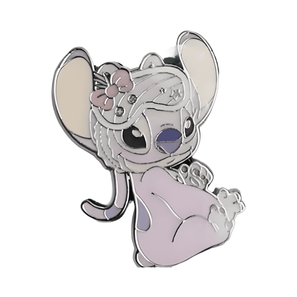 Angel wearing Eye Mask Disney pin