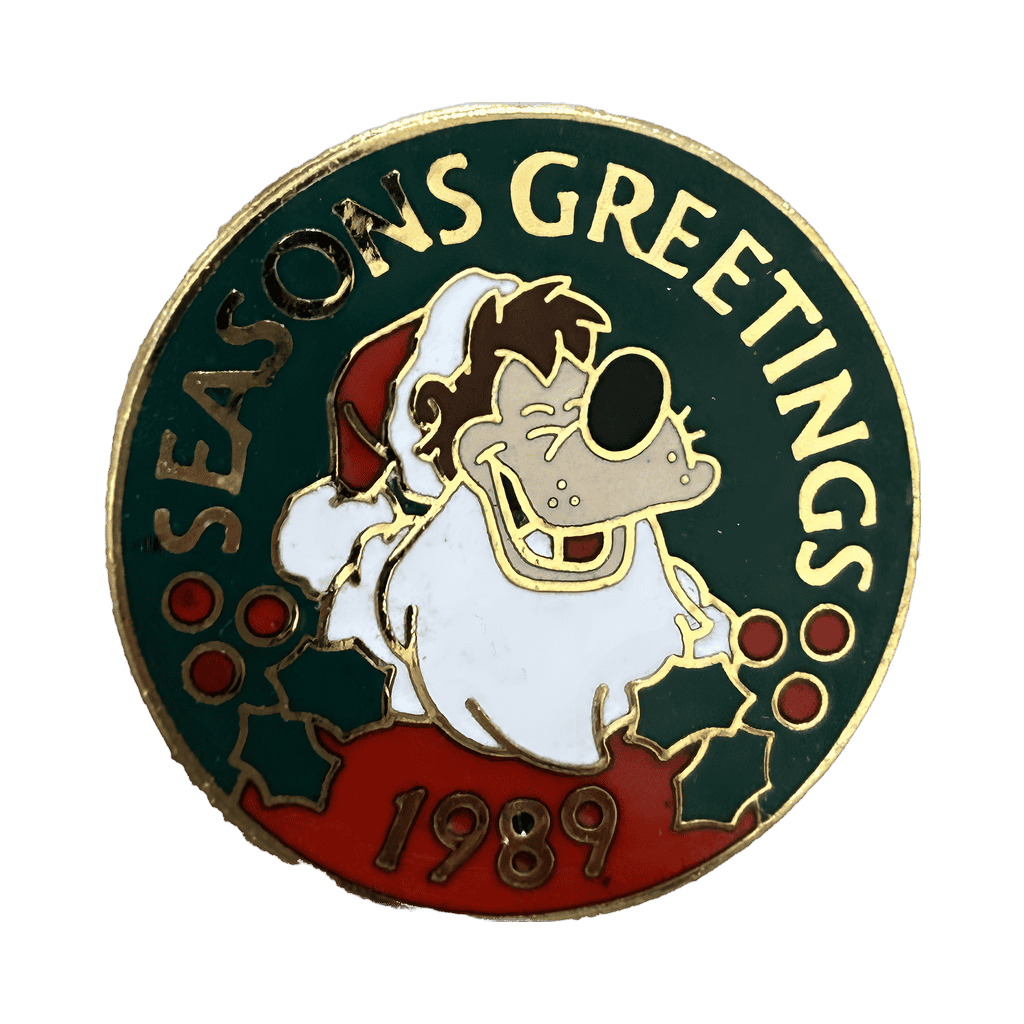 Seasons Greetings 1989 - Brer Bear Disney pin